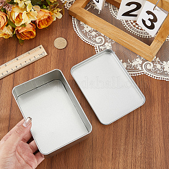 Weißblech-Aufbewahrungsboxen mit Deckel&nbsp;CON-WH20001-25C