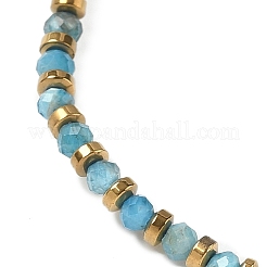 Perline di apatite naturale perline barcelets per donne uomini&nbsp;VG0816-1