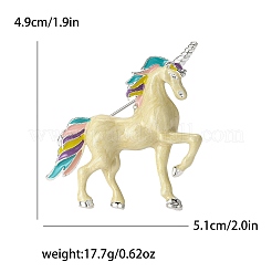 Emaille-Anstecker mit Einhorn-Motiv&nbsp;PW-WG98FA0-01