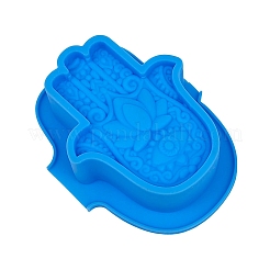 Moules à bougies en silicone bricolage main hamsa&nbsp;PW-WG70605-01