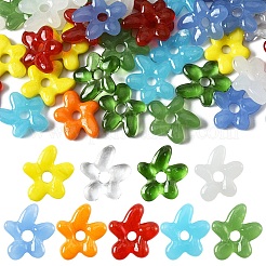 Perle di lampwork fatte a mano da 10 pz&nbsp;LAMP-YW0001-76