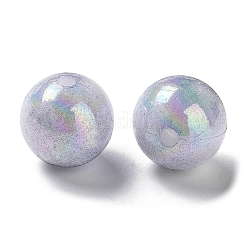 Perles acryliques opaques bicolores&nbsp;LS-SACR-P024-01B-W11