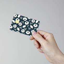 Autocollants de carte imperméables en plastique pvc rectangle&nbsp;DIY-WH0432-380