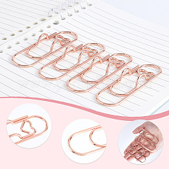 208 pince à stylo en acier au carbone pour carnet de notes et scrapbooking&nbsp;FIND-SP0003-01RG
