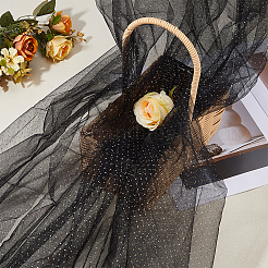 Polyester-Mesh-Spitzenstoff&nbsp;DIY-WH0504-430B