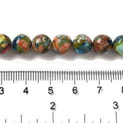 Gefärbte natürliche imperiale Jaspisperlenstränge&nbsp;G-Q161-A02-03