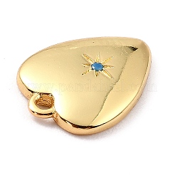 Ottone micro spianare fascino zirconi&nbsp;ZIRC-I054-14G-06