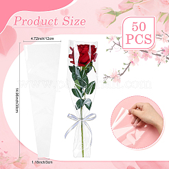 Transparente PE-Kegelblumenhüllen&nbsp;ABAG-FZC0002-001A