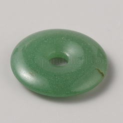Colgantes de hebilla de seguridad de china de aventurina verde natural&nbsp;G-WH0030-21A-08