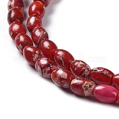 Fili di perle di diaspro imperiale naturale&nbsp;G-C034-05A
