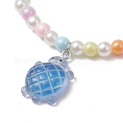 8 Stück Stretch-Armbänder aus Acrylperlen in 8 Farben für Damen.&nbsp;BJEW-JB11709