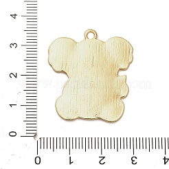Pendentifs d'émail en alliage&nbsp;ENAM-A011-03B-G