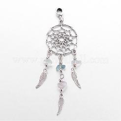 Fascini pendenti europei in lega&nbsp;PALLOY-JF00238