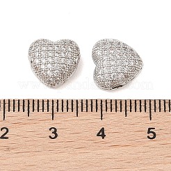 Ciondoli in ottone zirconi chiari micro pavé&nbsp;KK-B100-044P