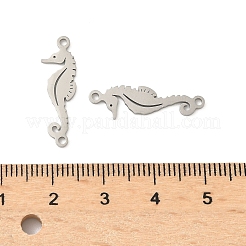 Ocean 201 Edelstahl-Verbinderanhänger mit lasergeschnittenen Meerestieren&nbsp;STAS-P428-03B-P