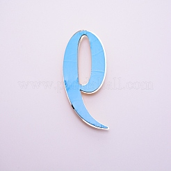Etiquetas de señal de número de plástico y pvc&nbsp;X-KY-WH0023-B09-02