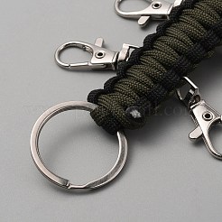 Leichtmetall-Kletterkarabiner und Drehverschlüsse&nbsp;LS-KEYC-WH0027-97B