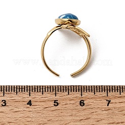 Offene Manschettenringe aus 304 Edelstahl für Damen&nbsp;RJEW-K258-13B-G