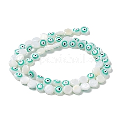 Brins de perles en émail de coquille d'eau douce naturelle&nbsp;BSHE-P033-04C