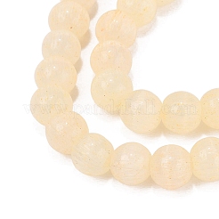 Colliers de perles en verre imitation œil de chat&nbsp;GLAA-N074-03A-07