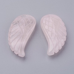 Ciondoli quazo rosa naturale&nbsp;G-E435-F-17