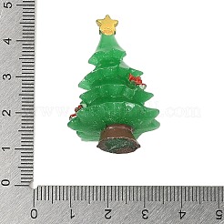 Estatuas de resina con forma de figurita navideña&nbsp;DJEW-M018-01F
