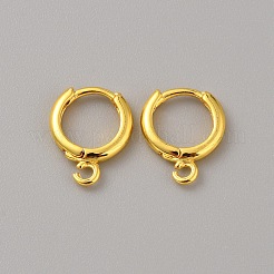 Fornituras de pendiente de latón&nbsp;FIND-WH0110-802B-G