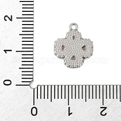 Ciondoli in strass in acciaio inossidabile 304&nbsp;STAS-E547-06E-P