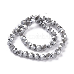 Chapelets de perles en verre nacré&nbsp;GLAA-F122-03D