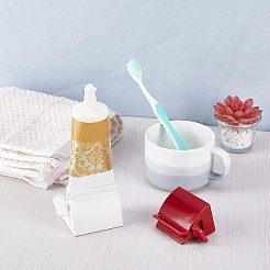 4 spremi-dentifricio in plastica a 4 stili&nbsp;AJEW-FH0001-73