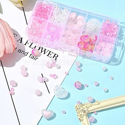 DIY-Sets zur Schmuckherstellung mit runden Acrylperlen&nbsp;DIY-FS0007-05