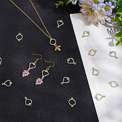 60 Stück 2 Arten Legierungsglieder/Anschlüsse&nbsp;FIND-GL0001-69