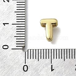 Maglia multifilo in ottone micro pavé di zirconi cubici a forma di lettera&nbsp;KK-D295-32G-20