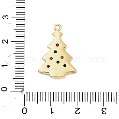 Pendentifs avec zircon cubiques à micro-pavés en laiton&nbsp;KK-I380-01G