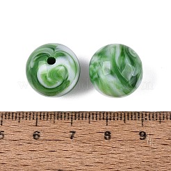 Perles acryliques opaques bicolores&nbsp;SACR-R853-16mm-03