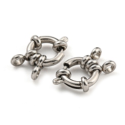 Fermagli ad anello a molla in acciaio inossidabile 304 anti-ossidazione&nbsp;LS-STAS-G190-17P-C