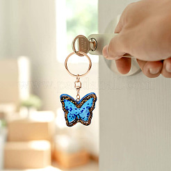 2 Stück 2 Stile DIY Schmetterling Treibsand Silikonformen&nbsp;DIY-TA0009-80