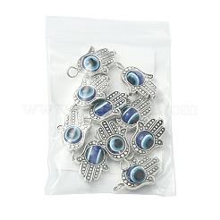 10 colgante de resina y aleación con diseño de mal de ojo.&nbsp;PALLOY-FS00058-03