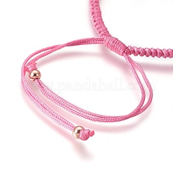 Fabrication de bracelets de perles tressées en nylon&nbsp;BJEW-F360-FRG01
