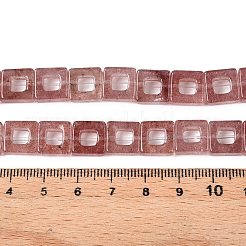 Natürlichen Erdbeere Quarzperlen Stränge&nbsp;G-N342-103