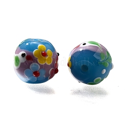 Perles vernissées manuelles&nbsp;LAMP-K042-06A