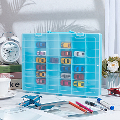 48 Gitter-Organizer zur Aufbewahrung von Perlenbehältern&nbsp;CON-WH0099-78