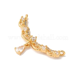 Pendentifs en laiton zircon cubique transparent&nbsp;KK-M294-21G