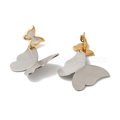Ohrstecker aus Edelstahl für Damen&nbsp;EJEW-C110-11GP