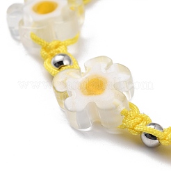 Set di braccialetti di perline intrecciati con filo di nylon regolabile&nbsp;BJEW-JB05959