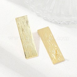 Clous d'oreilles en laiton&nbsp;EJEW-G471-27B-G
