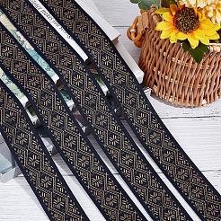 Rubans de polyester de broderie de style ethnique&nbsp;OCOR-GF0002-24B
