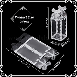 Transparente PVC-Geschenkbox für Süßigkeiten&nbsp;CON-WH0085-58C