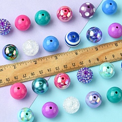 DIY-Sets zur Schmuckherstellung mit runden Harzperlen und Acrylperlen&nbsp;DIY-FS0007-73