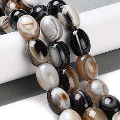 Fili di perline di agata naturale&nbsp;G-NH0019-C04-08